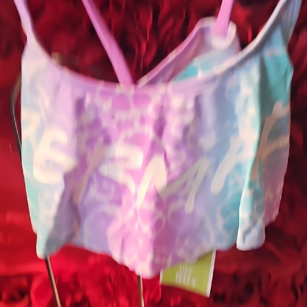 Circo NWT Girls Purple and Blue Mermaid  Bikini Bathimg Suit Size 10/12